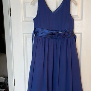 Navy blue formal dress